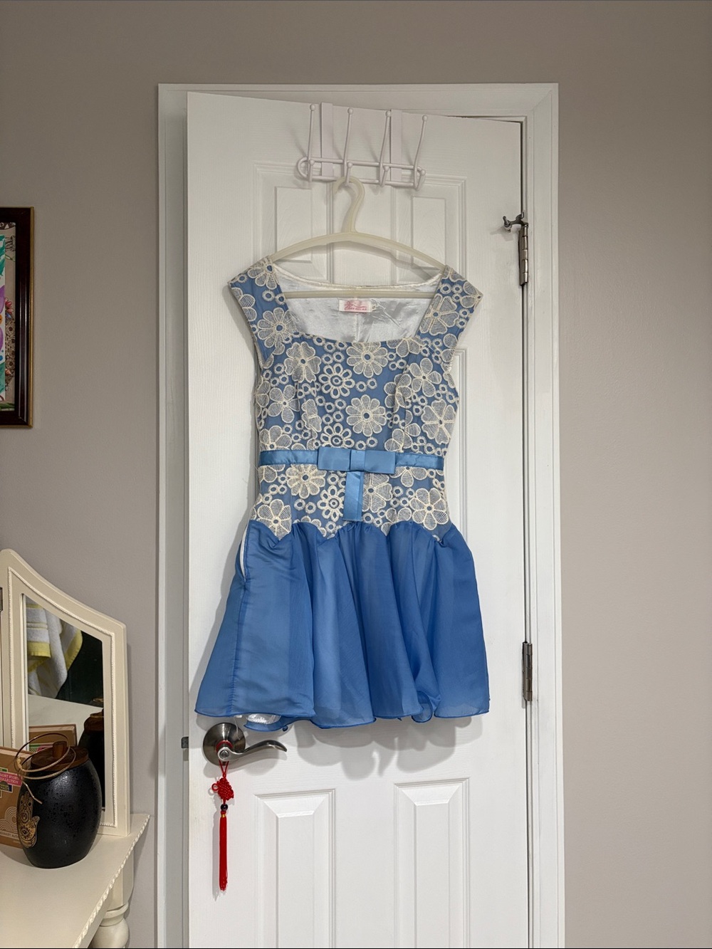 Bridesmaids or formal periwinkle dress